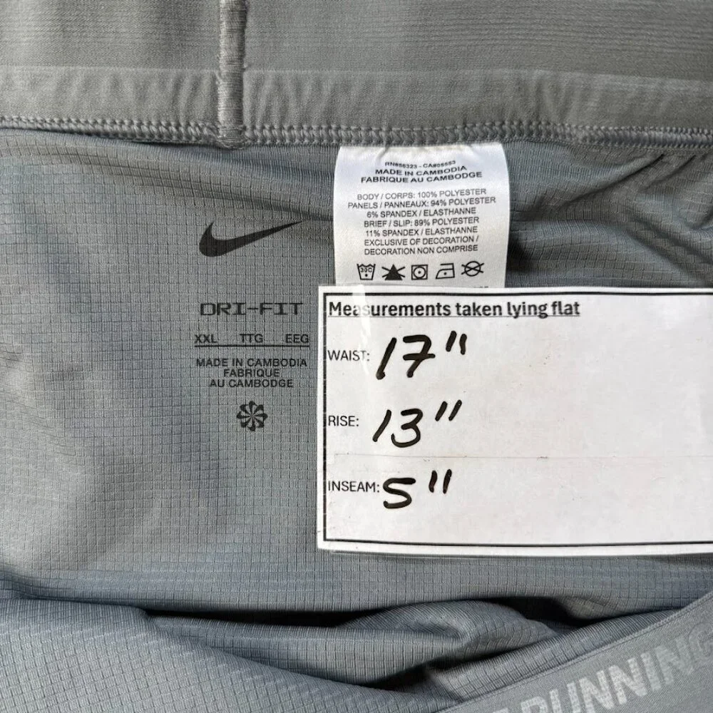Nike Stride Men's Dri-FIT Running Shorts- XXL